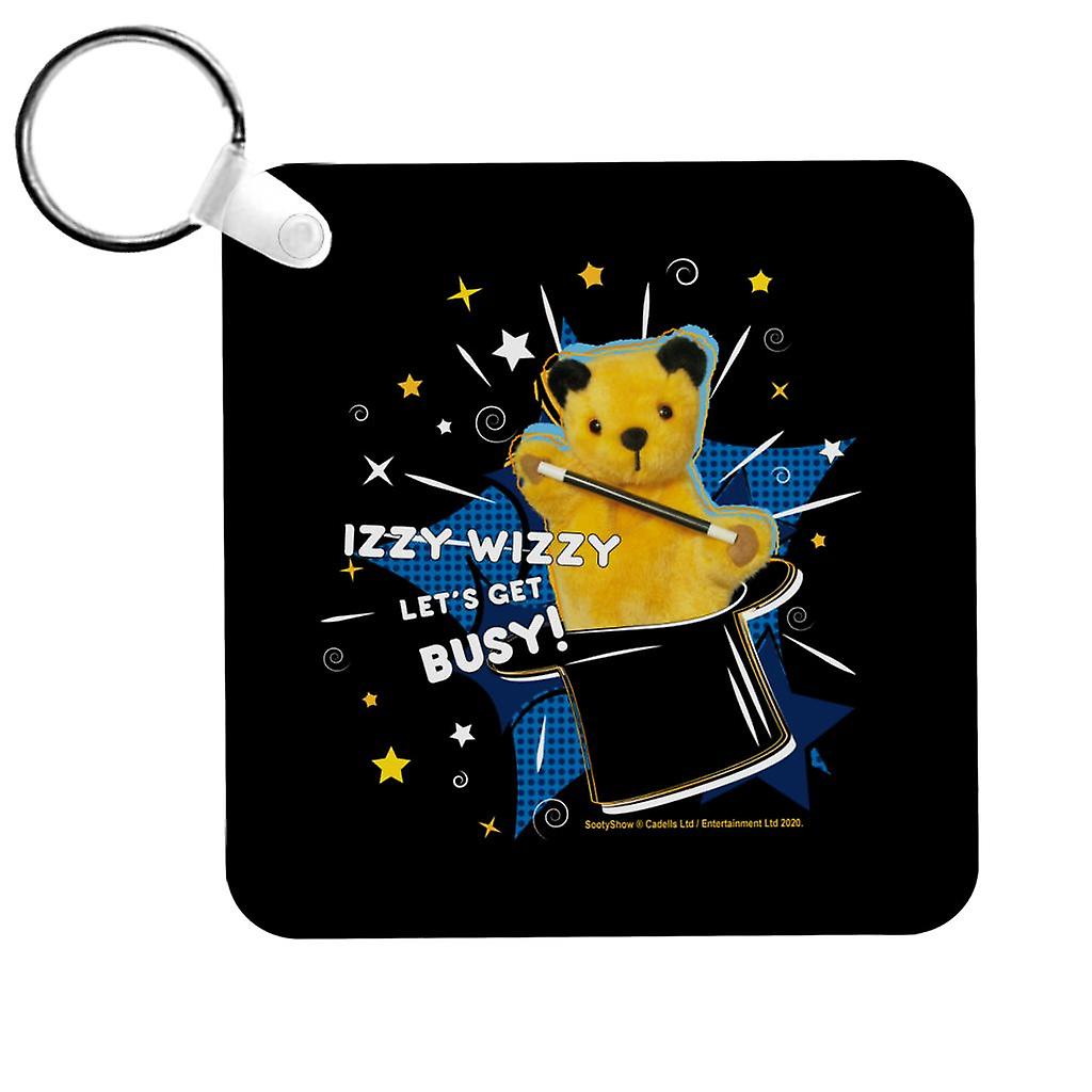 Sooty Izzy Wizzy Lets Get Busy Magic Hat Keyring