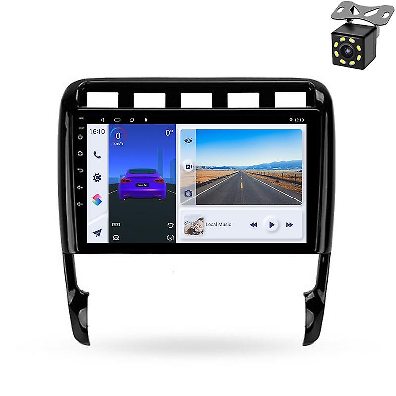 Car Radio Android For PORSCHE CAYENNE I 1 9PA 2002 - 2010 Multimedia Center Carplay Wireless Adapter