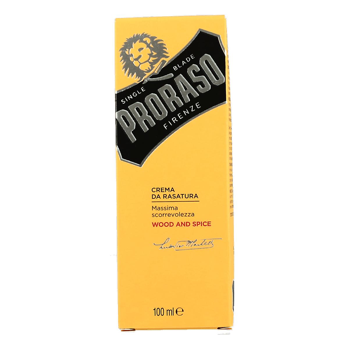 Proraso Wood & Spice Shaving Cream 100ml