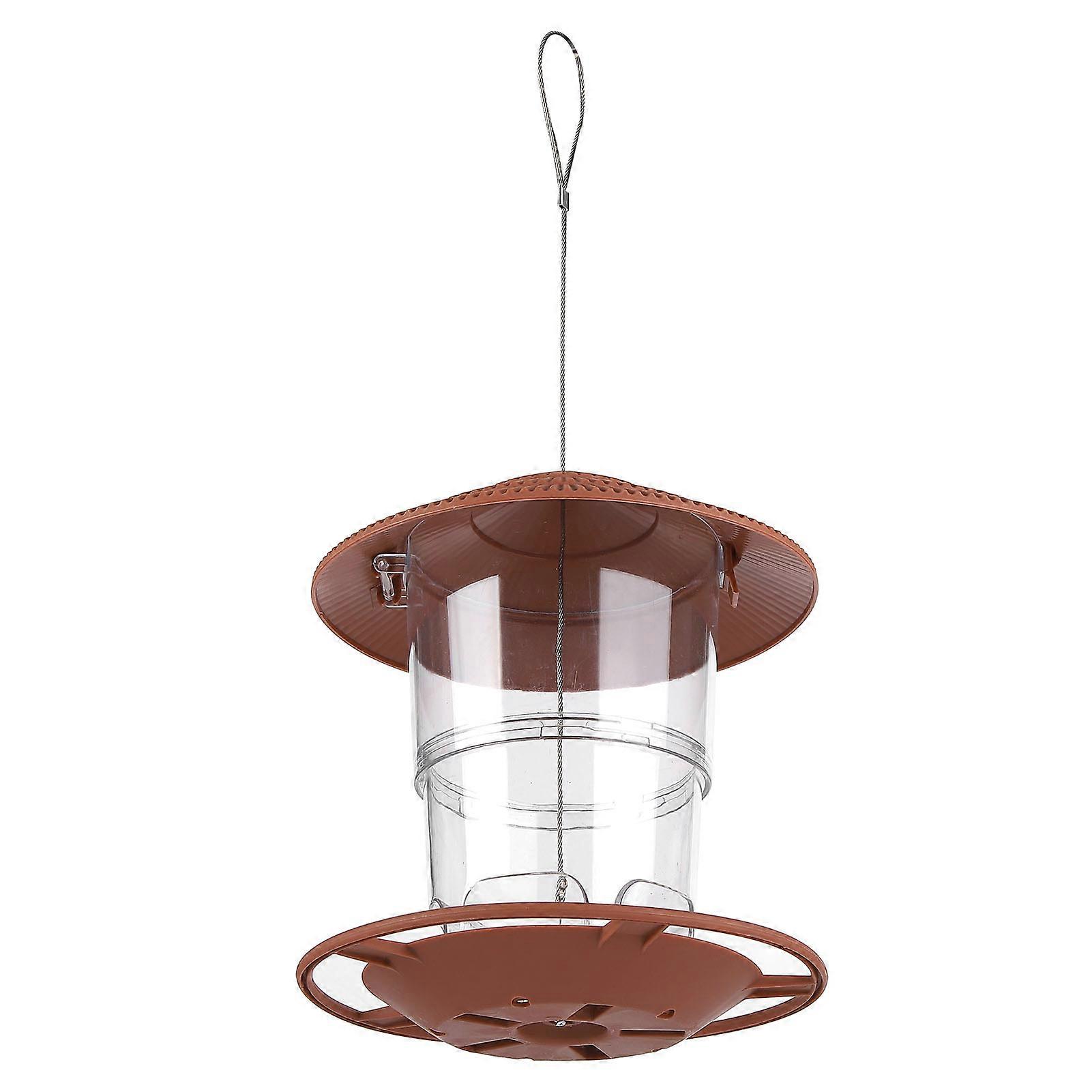 Hanging Bird Feeder Wild Bird Feeder Hanging Bird House Foldable Bird Feeders with Hanging Rope for Backyard Garden Patio