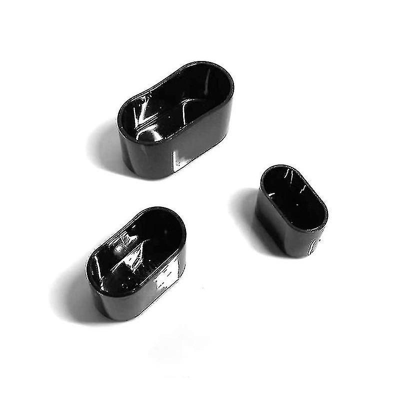 Mesa oval de 16 peças e dicas para as pernas da cadeira: revestimento de borracha flexível e resistente a riscos (40x20 mm)