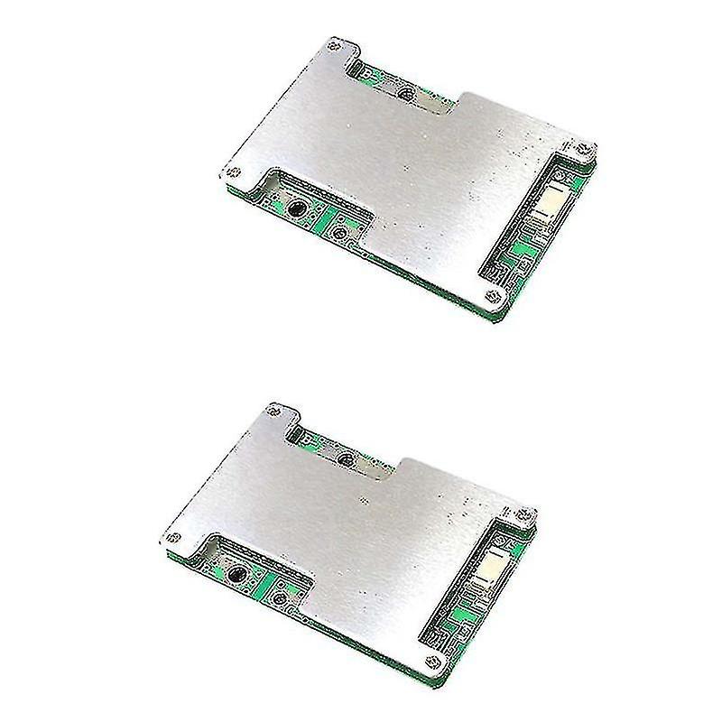 2pcs 4s 12v 100a Bms Lifepo4 Lithium Iron Phosphate Battery Protection Circuit Board With Balanced-d