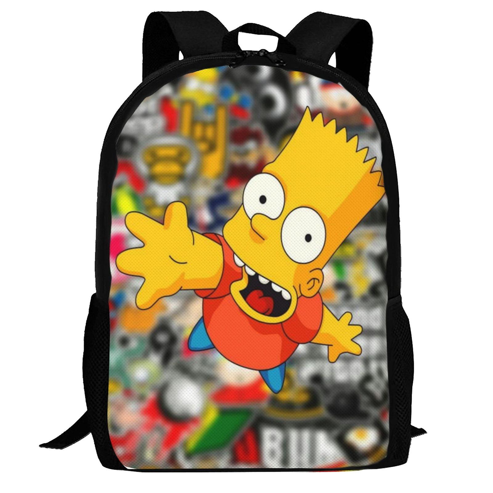 The Simpsons Backpack,Laptop Backpack Lightweight Casual DaypackMulti-Function Travel Backpack