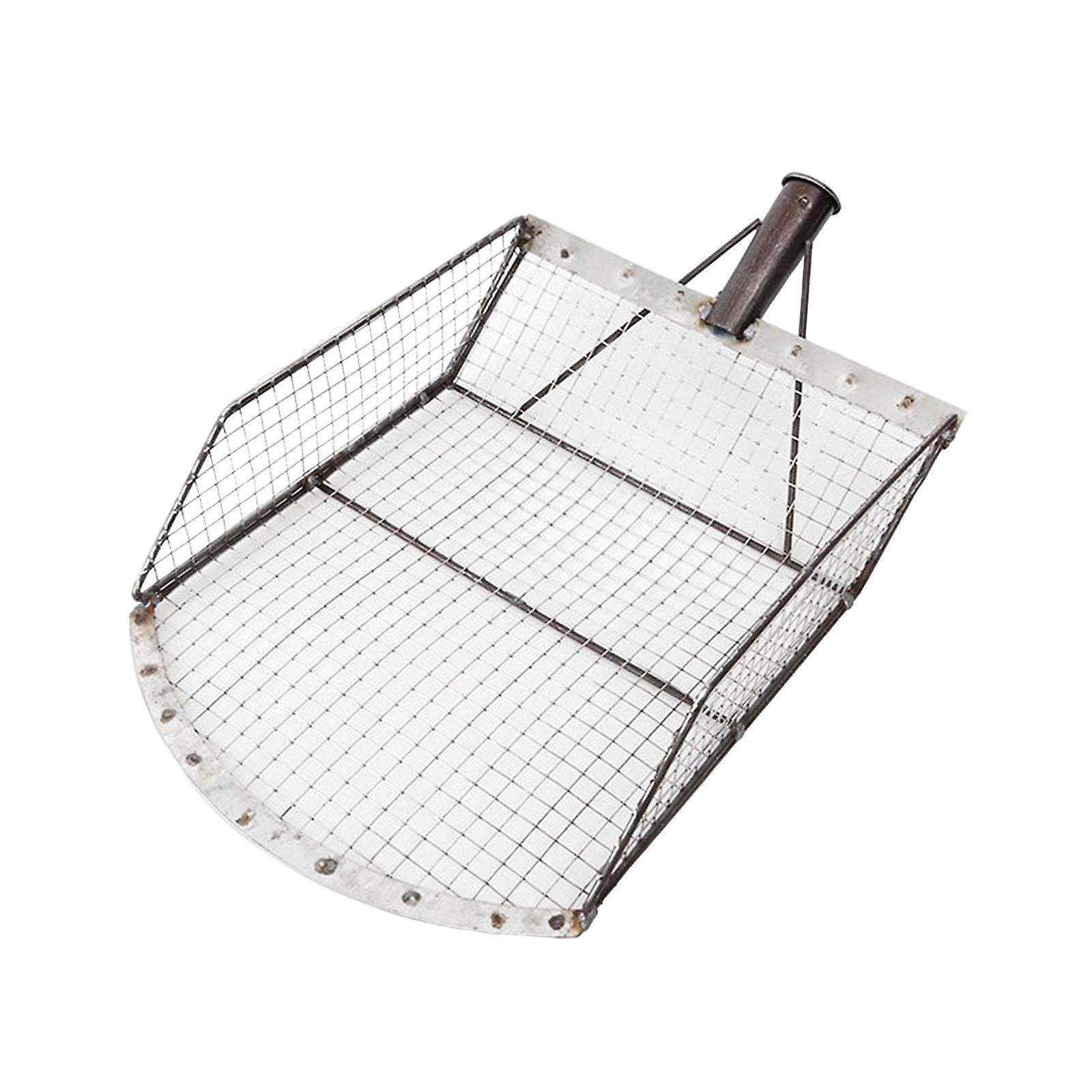 Filter Screen Soil Shovel Dustpan Sieve Soil Shovel for Hourglass Soil Dates Style A