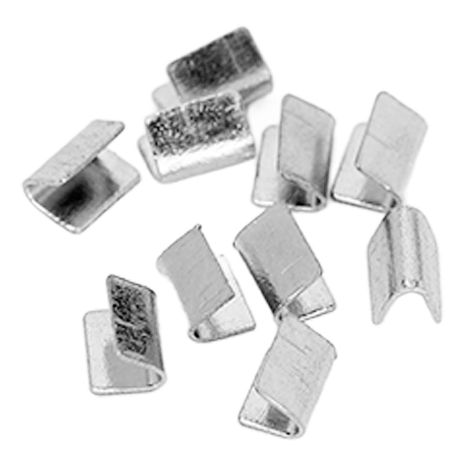 10pcs V Shape Crimpable Split Stop Hook Stainless Steel Fixation Orthodontic Dental Crimpable Stop Hook