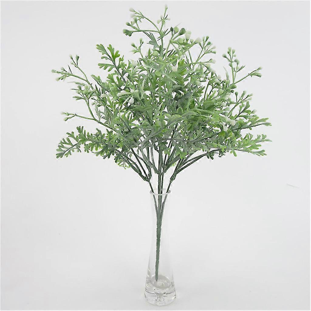 hg Mesterséges zöld bokrok Virágcsokor Csokor Arrange - Style02, 35cm