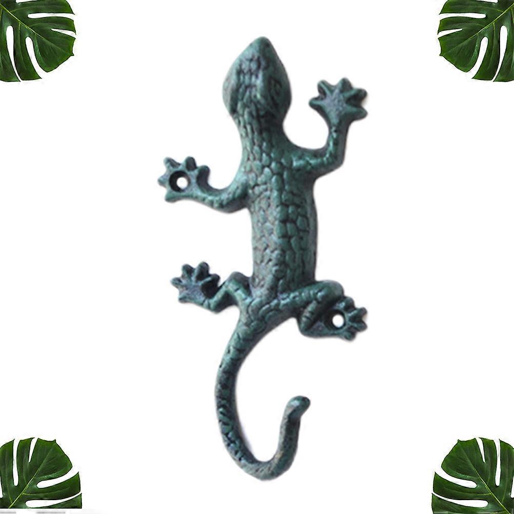 Metal Clothes Rack Gecko Wall Sculpture Gecko Ornament Heavy Duty ...