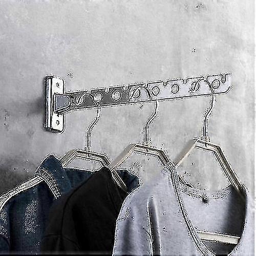 Wall-mounted Coat Rack Stainless Steel Interior