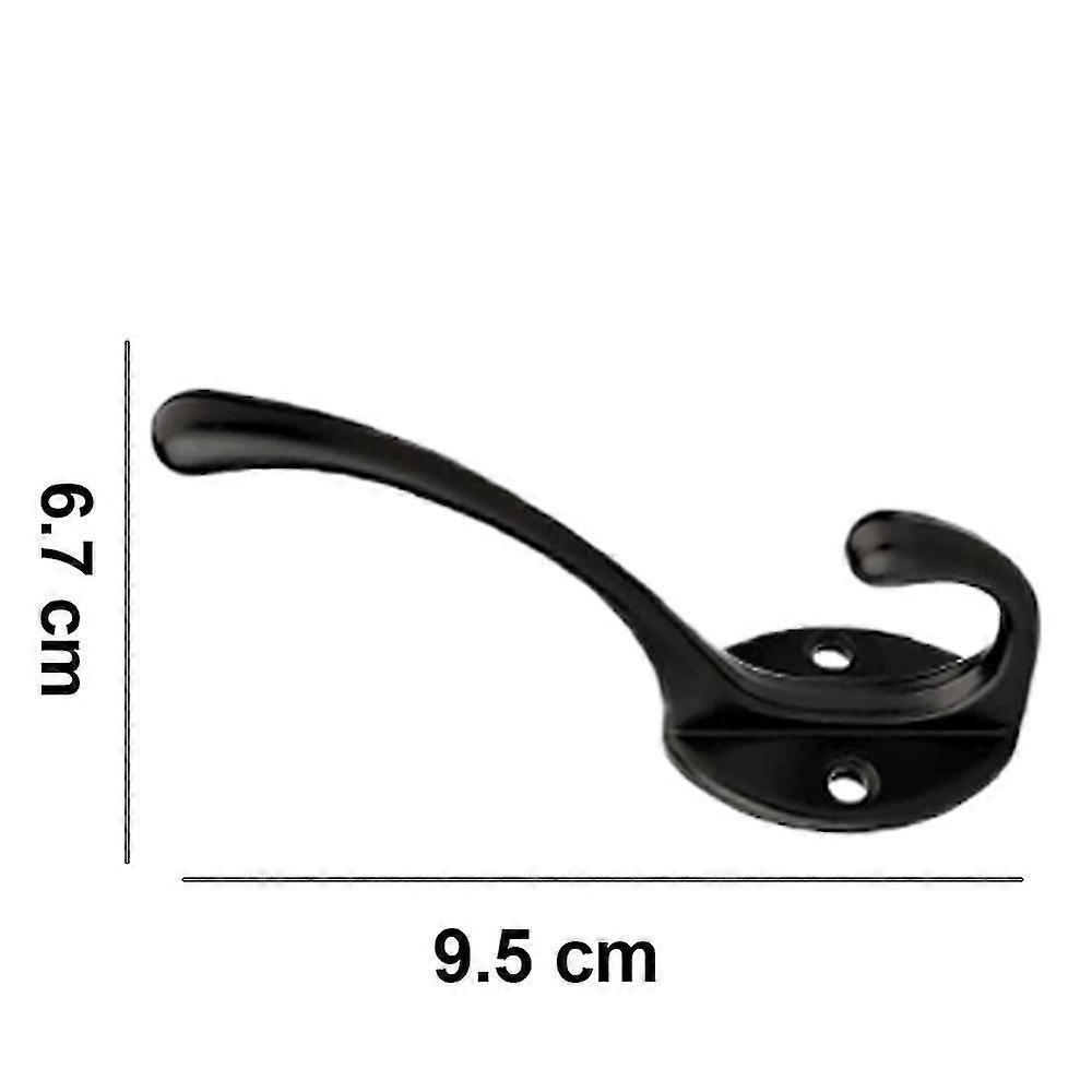 thumbnail image 2 of Dark Brown Cast Iron L-Shaped Heavy Duty Wall Hooks - Pack Of ? (Single Shown) 2 of 3