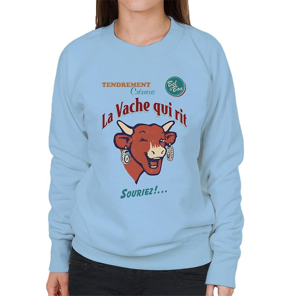 The Laughing Cow Smile Women's Sweatshirt