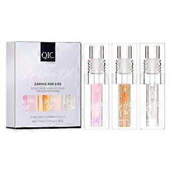 Color Changing Lipstick Set Moisturizing Lipstick Water Transparent Lip Gloss Lipstick 3.5ml