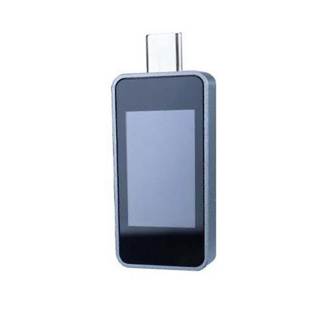3-in-1 Spannings-, Stroom- en Vermogenstester Meter 4-30V 0-3A 0-90W Snel Opladen Voltmeter Tester Type-C