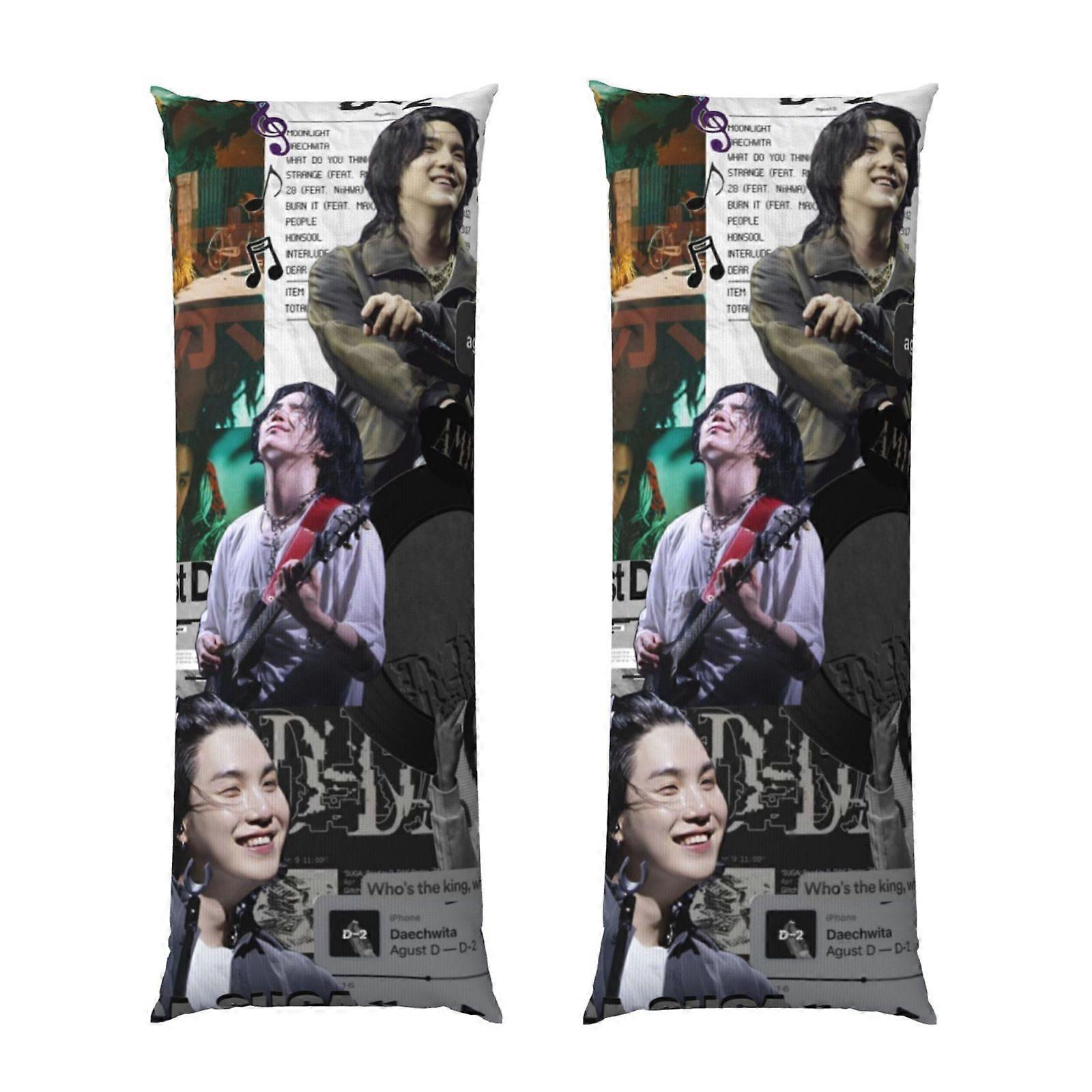 BTS SUGA (75) Lichaam Kussensloop BTS SUGA (75) Full Size Kussensloop-ML1209