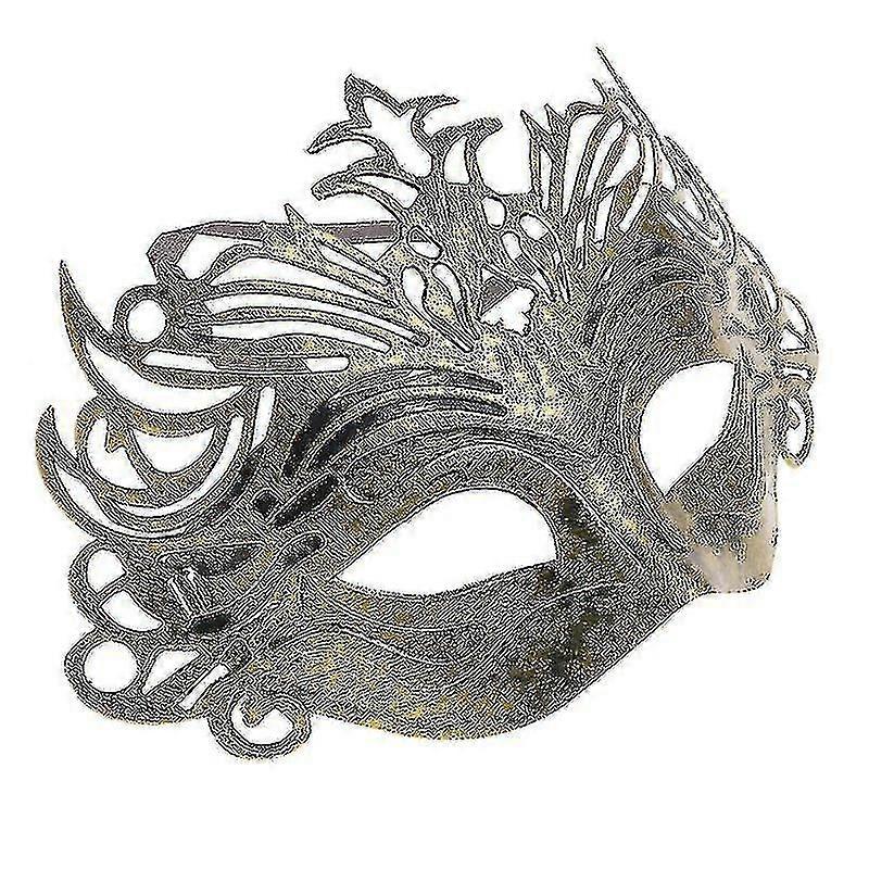 ハロウィーンマスクパーティーデコレーションイミテーションアンティークプラスチッククラウンマスク