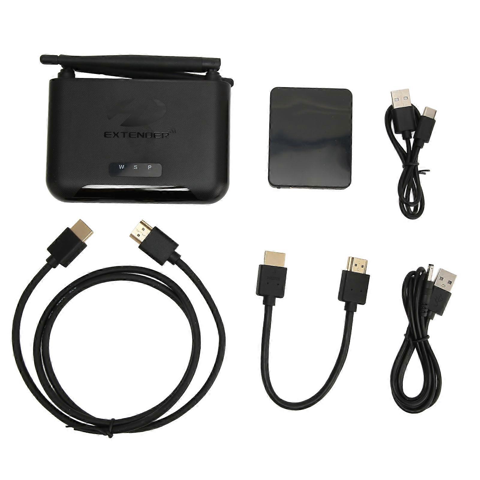 Wireless HD Interfaccia Multimediale Extender 3D WiFi Trasmettitore Ricevitore per Videoconferenza