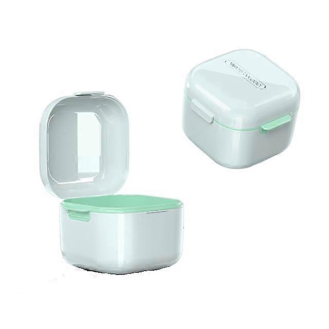 Braces Storage Box Soaking Invisible Teeth Denture Cleaning