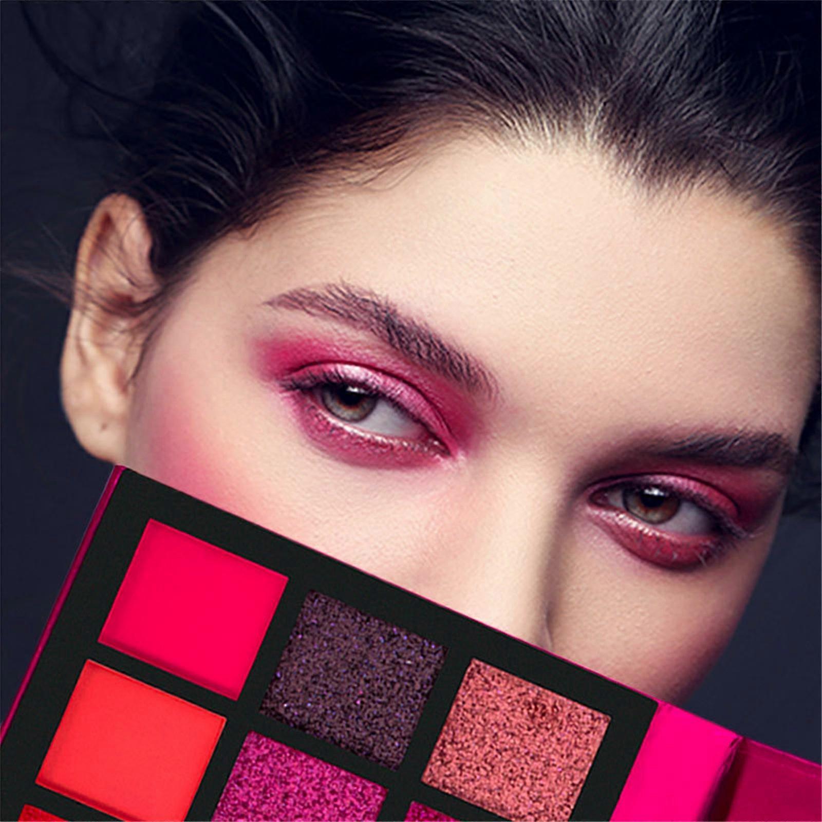 Nine-color Eyeshadow Palett Earthy Pearly Matte Eyeshadow Diamond Glitter