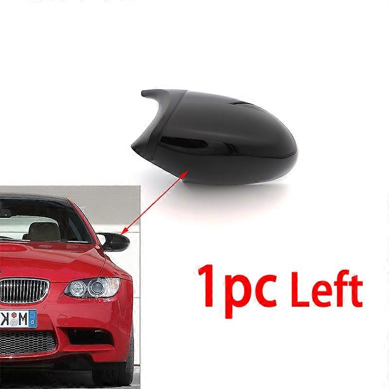 Carbon Fiber Pattern μαύρο πλαϊνό κάλυμμα καθρέπτη καπάκια για BMW E81 E82 E87 E88 E90 E91 E92 E93 M Look