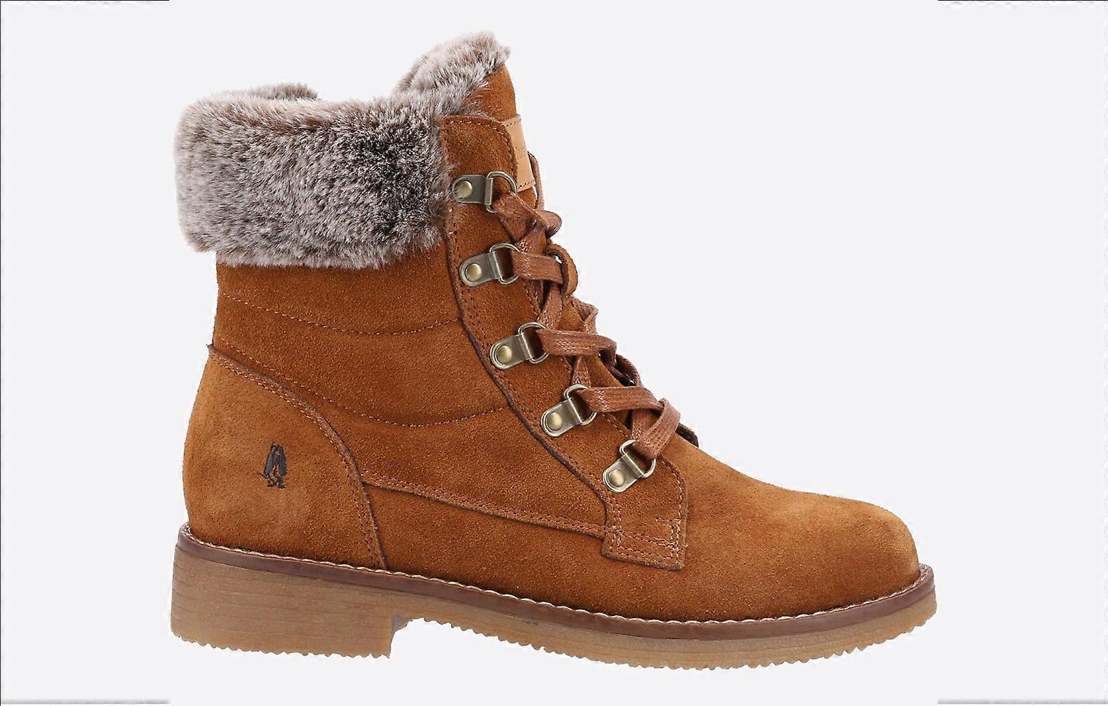 Hush Puppies Florence Memory Foam Boots Tan