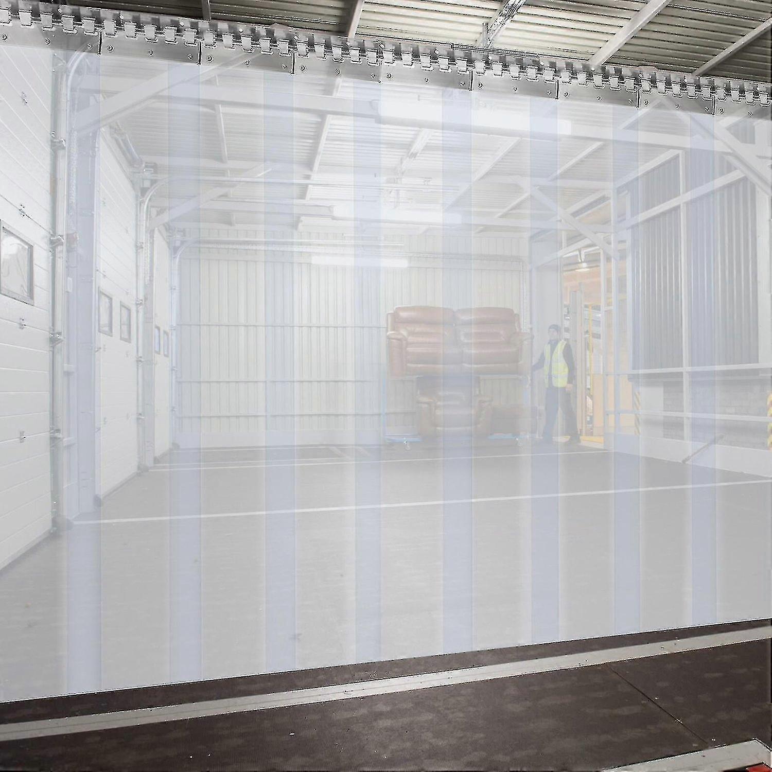 Bimirth PVC قطاع الستار شرائط الباب 1 متر × 2 متر غرفة التبريد مستودع التموين