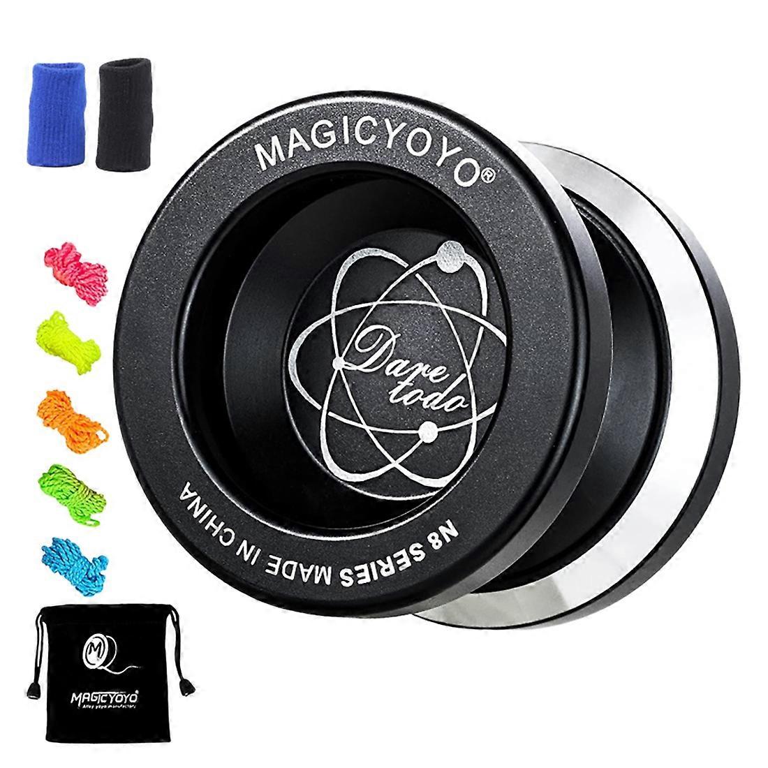Unresponsive Yoyo N8,Yoyo for Adults,Undersized Metal Yoyo , 5 Yo-Yo Strings,Yo Yo Bag