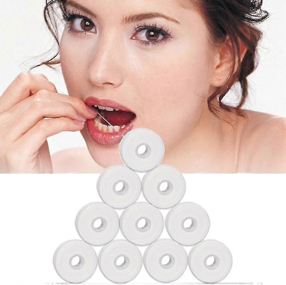 10 Rolls Of 50m - Dental Floss