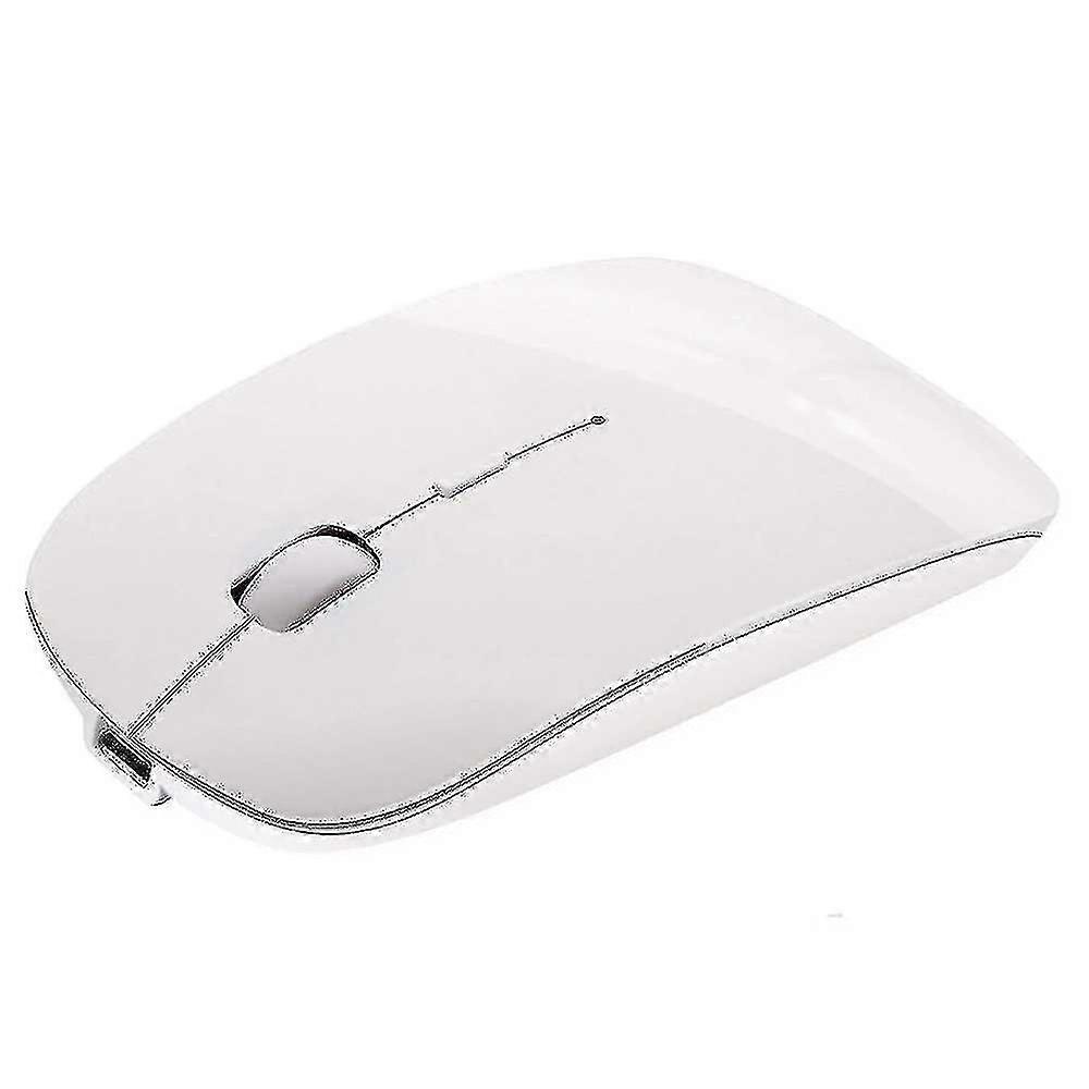 Rechargeable Bluetooth Mouse For Laptop-white
