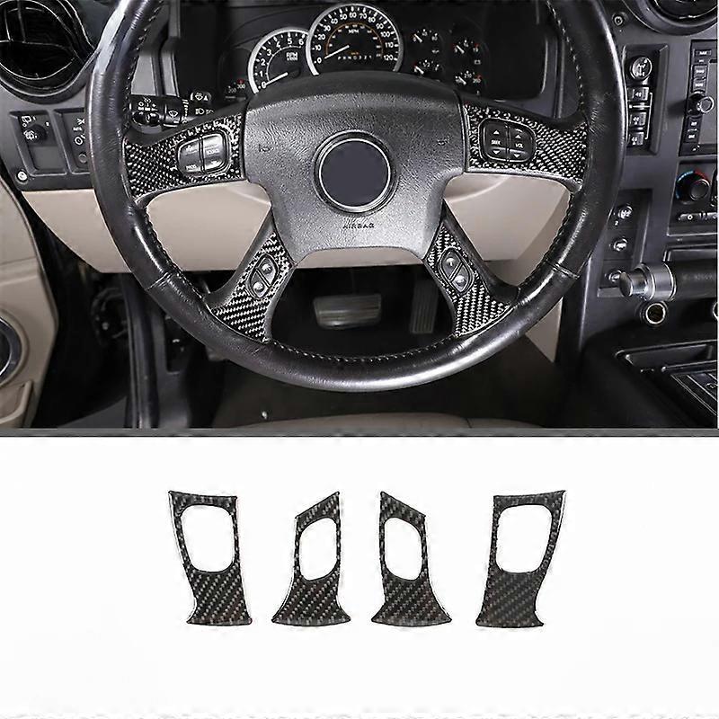 Για Hummer H2 2003-2007 μαλακό αυτοκίνητο ινών άνθρακα κεντρικό κιβώτιο ταχυτήτων Panel Air Machineer Outlet Cover Trim Αυτοκόλλητα αξεσουάρ αυτοκινήτων