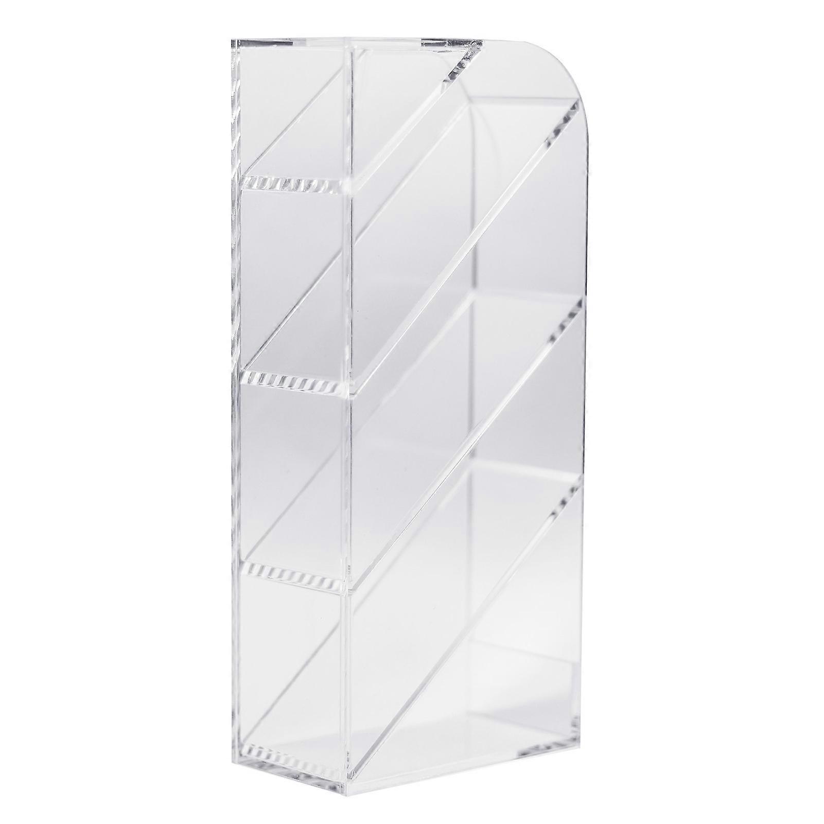 Narrow Body Inclined Design Pen Shelf Wear-resistant and Sturdy Pen Holder for Storage of Learning and Office Pens