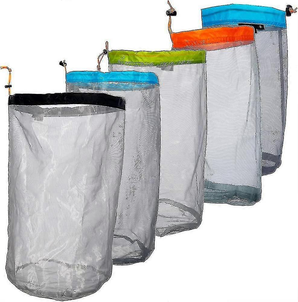 Mesh Storage Bag; Camping Mesh Bag; Mesh Sack; Drawstring Mesh
