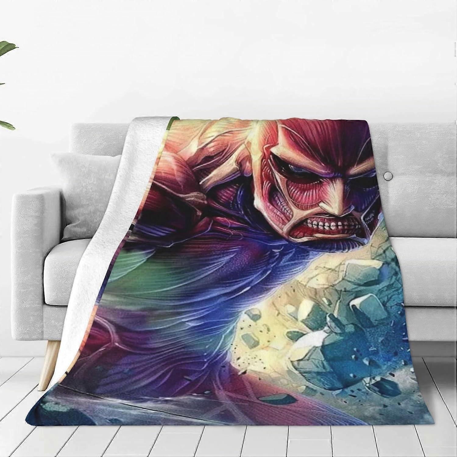 Anime blanket, blankets, cuddly blanket, bedspread, sofa blanket, single blanket, double blanket, picnic blanketsA-194