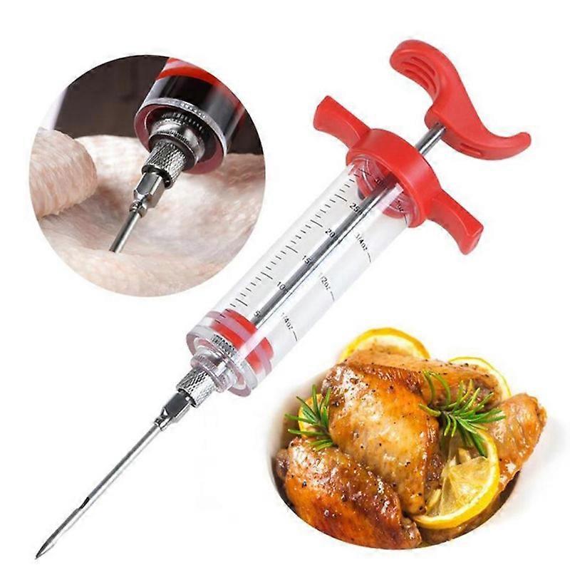 Seringă de curcan, instrument de gătit, ac de curcan, seringă pentru grătar,2024 Ping