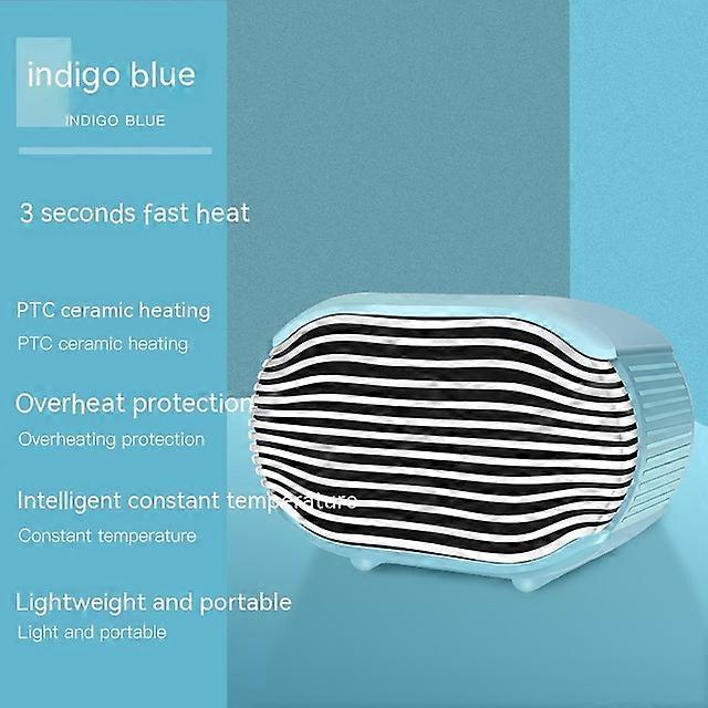 JWL-Mini Riscaldatore Elettrico Portatile Home Office Desktop Riscaldatore Ad Aria Calda Ventola Silenzioso Calore Veloce Termostato A Risparmio Energetico Riscaldamento