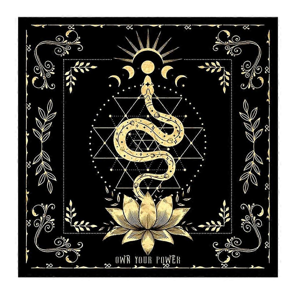 Square Pendulum Divination Tablecloth Tarots Card Pad Runes Altar Table Cloth