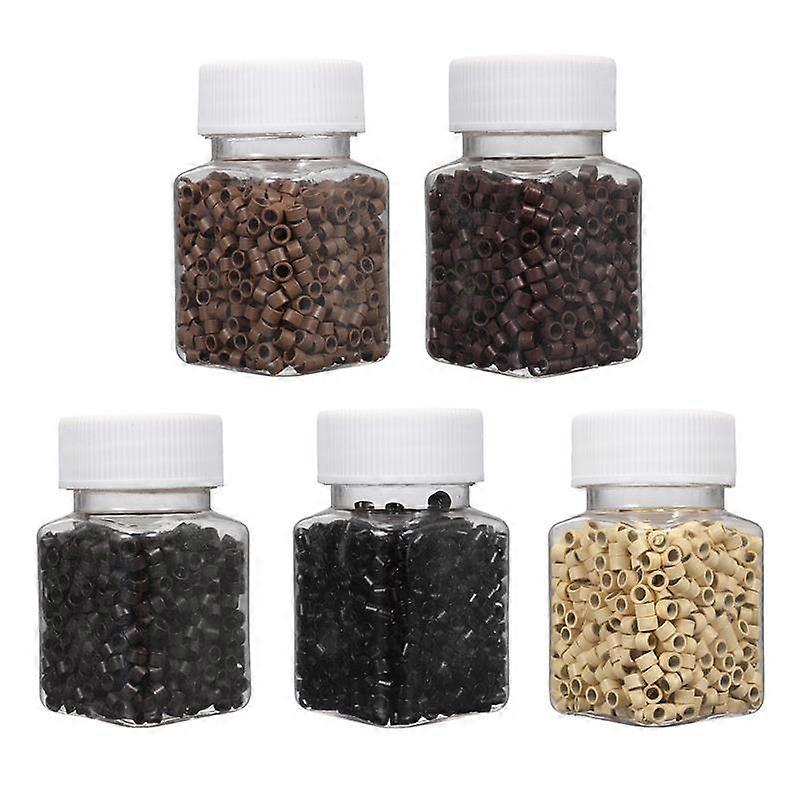 Micro Rings Silicone Lined 3mm for i Tip Stick Tip Hair Extensions Free Post