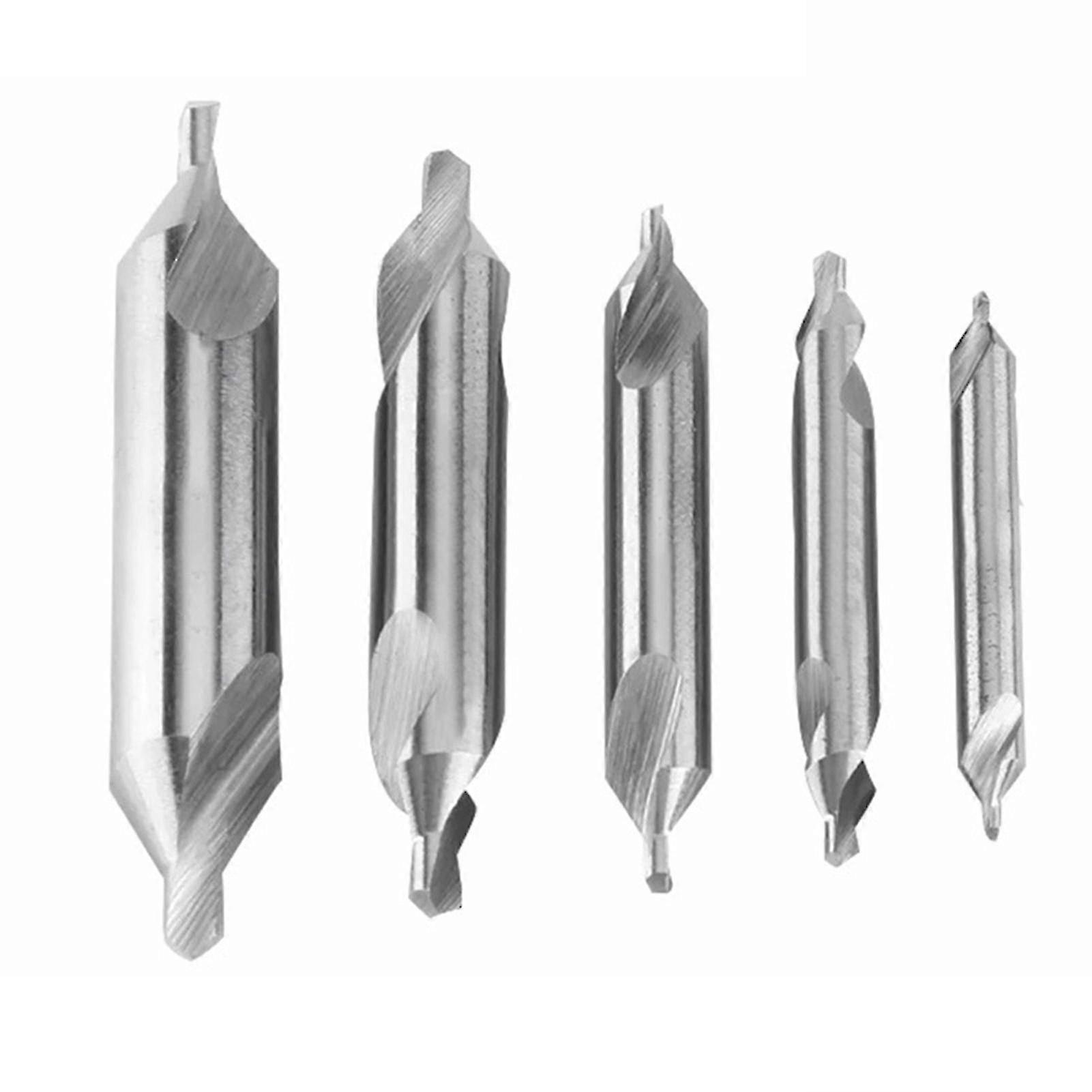 Double Head High Speed Steel Center Drills Manual Craft Combined Countersink Bit