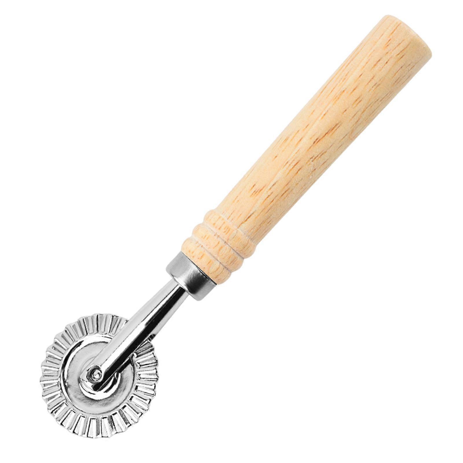 Pasta Cutter Roller Mold One-click Shaping Stainless Steel Blade Ergonomic Handle Easy to Clean Multifunctional Baking Tool