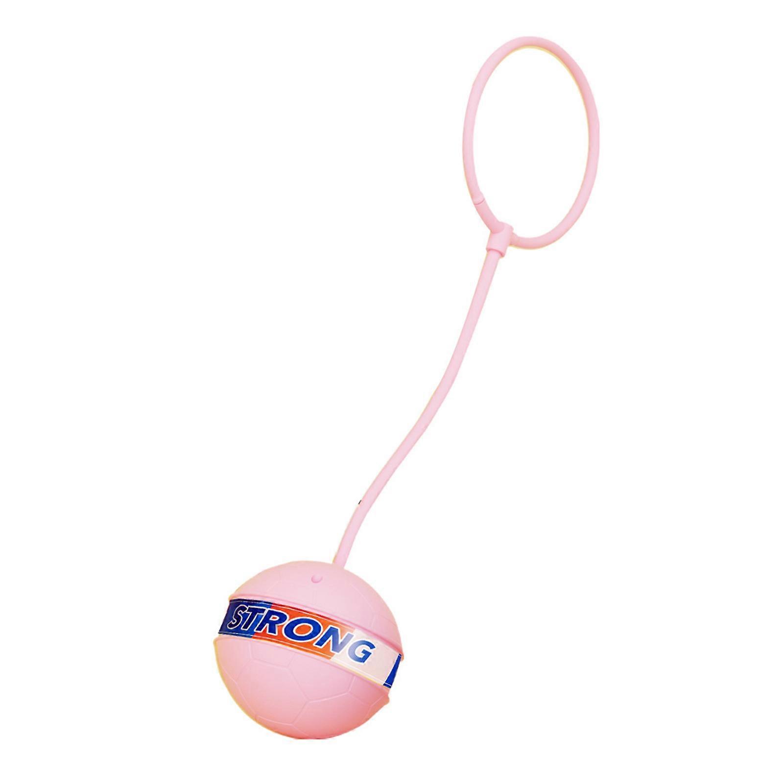 Glowing Bouncing Ball Lightweight Entertainment Ankle Skip Swing Ball Flashing Jump Ring Sports Toy for Children