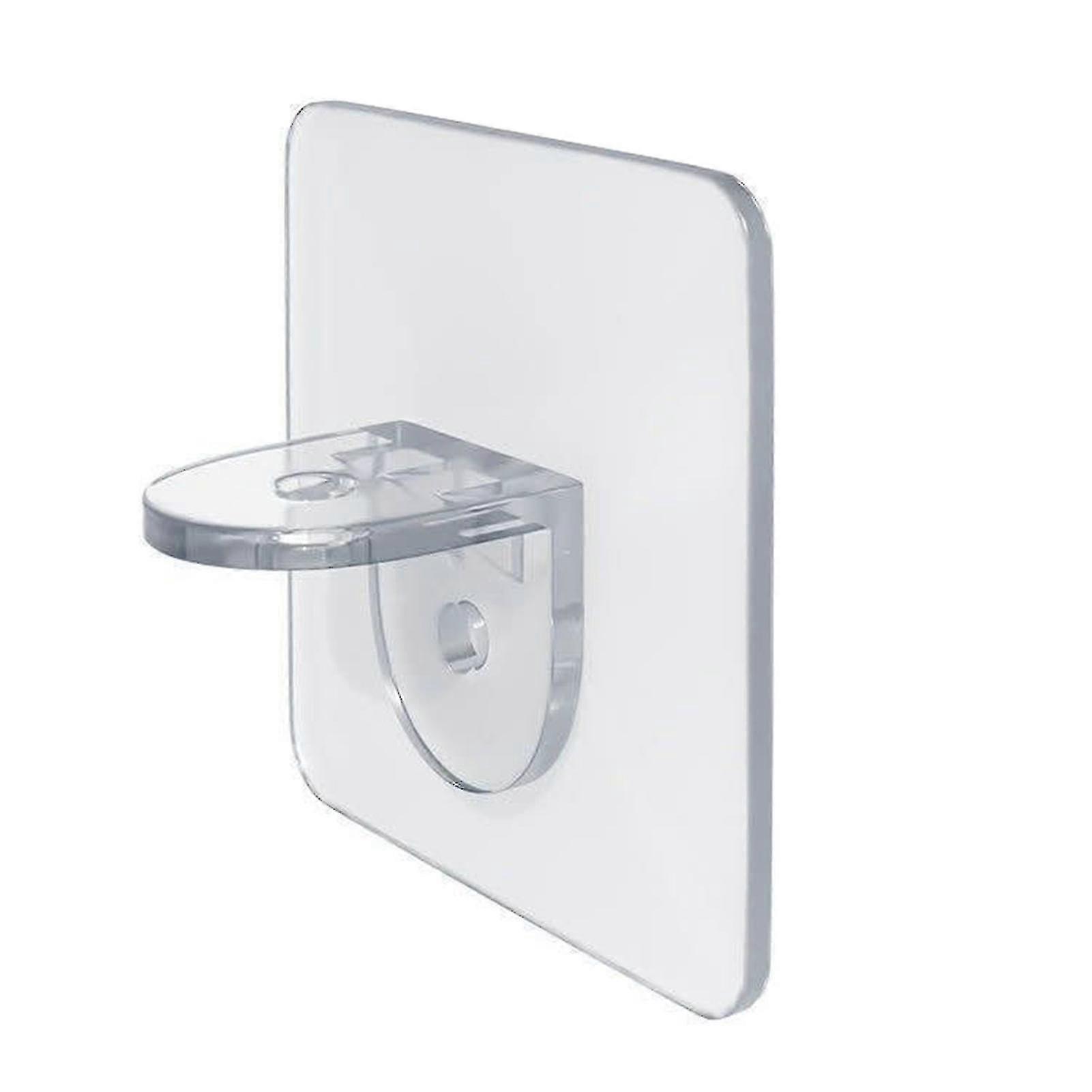 28PCS Board Shelf Support Hook Punch-free Wardrobe Partition Layer Fixed Paste Hooka