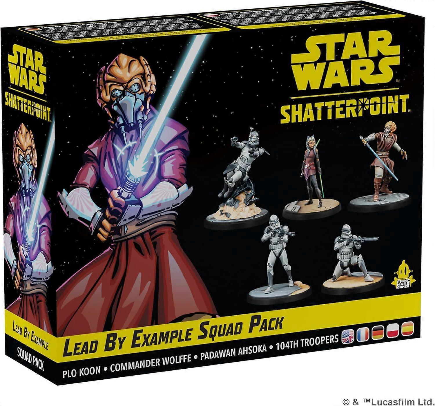 Star Wars Shatterpoint Lead by Example Plo Kloon Squad Pack