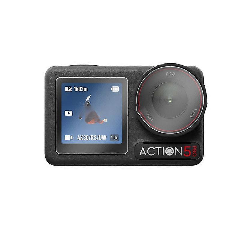 INF DJI Action 5 Pro mskyddspaket (fram, bak, lins)