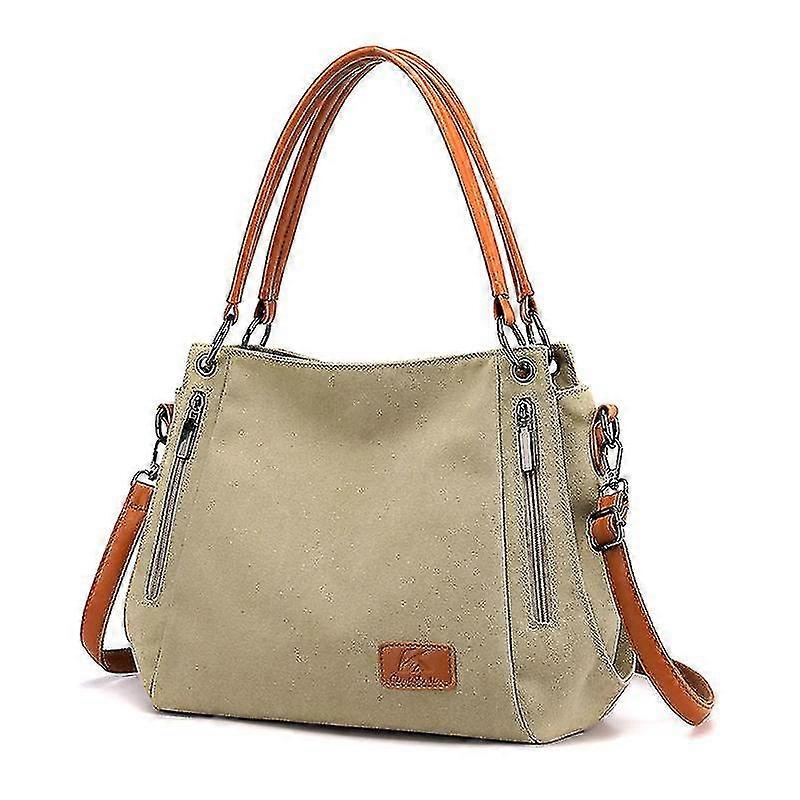 Women's Simple Canvas Bag Shoulder Bag