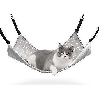 Katze Hngematte, Atmungsaktive Haustierkfig Hngematte Mit Verstellbaren  Gurten Und Metallhaken, Doppelseitig Hngende Haustier Hngematte Bett fr  Katzen, Frettchen, Welpe, Andere S | Fruugo CH