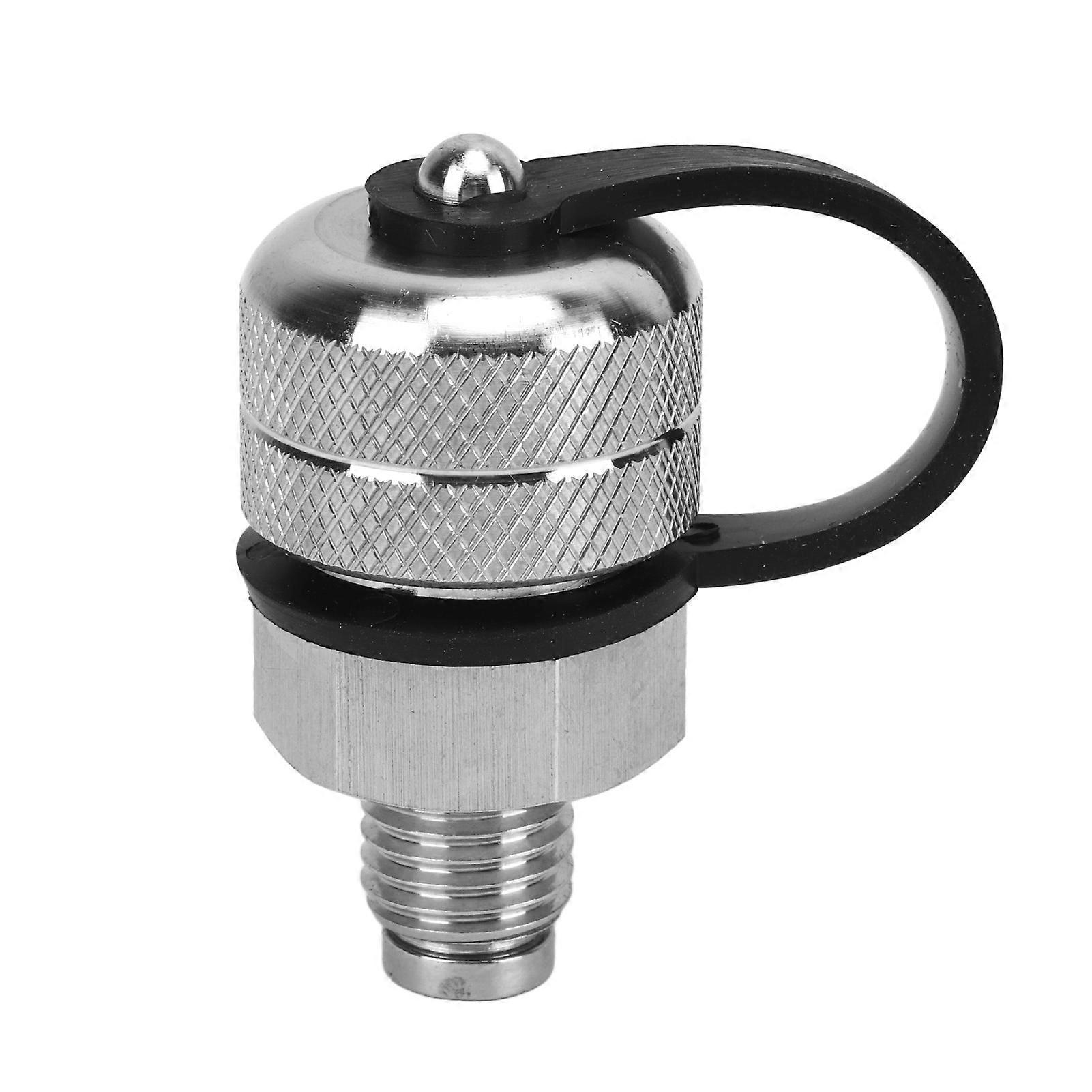 Oil Drain Valve Leak Proof Rust Proof Compact Structure Stainless Steel Drain Hose Attachment M12x1.25
