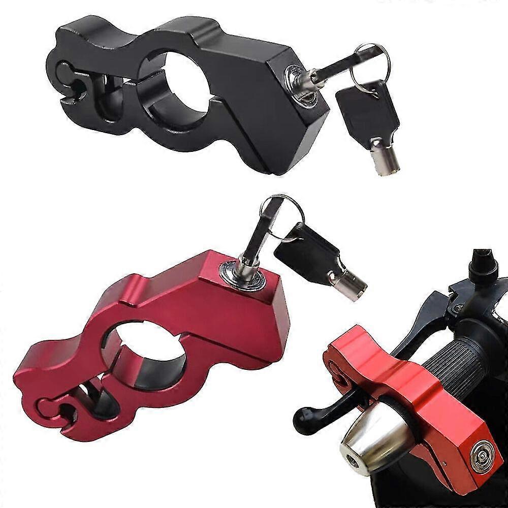 دراجة نارية دراجة نارية المقود خنق قبضة قفل مكافحة سرقة قفل مستوى الفرامل