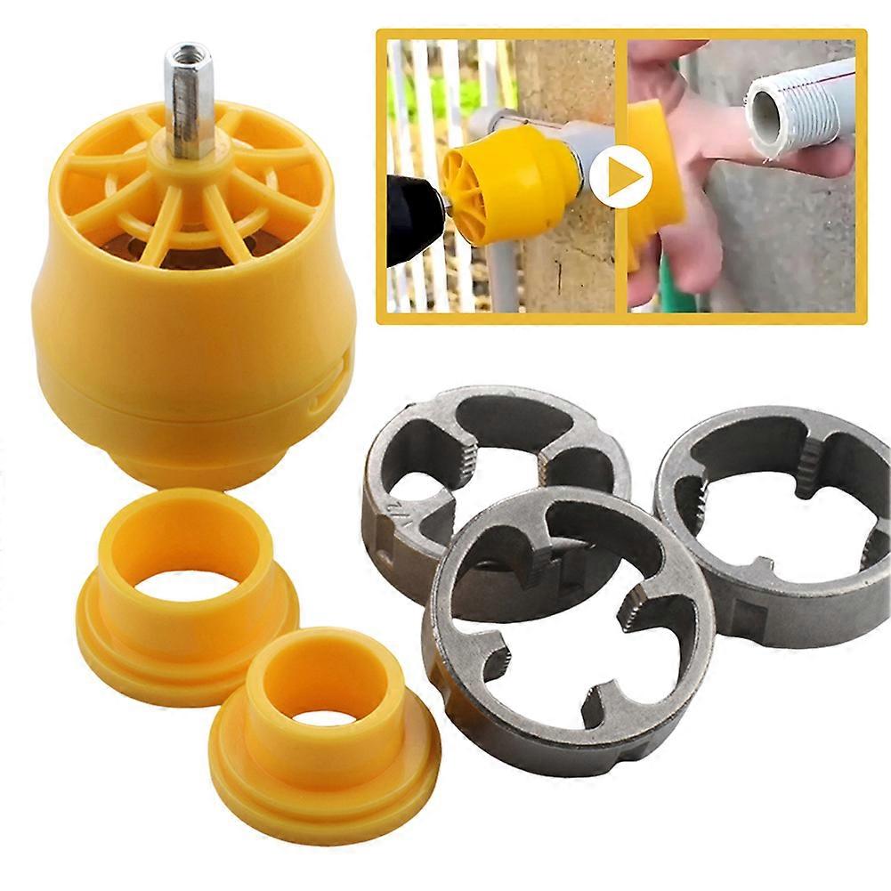 PVC Pipe Threader Kit - High-Performance Tool for Home Renovation
