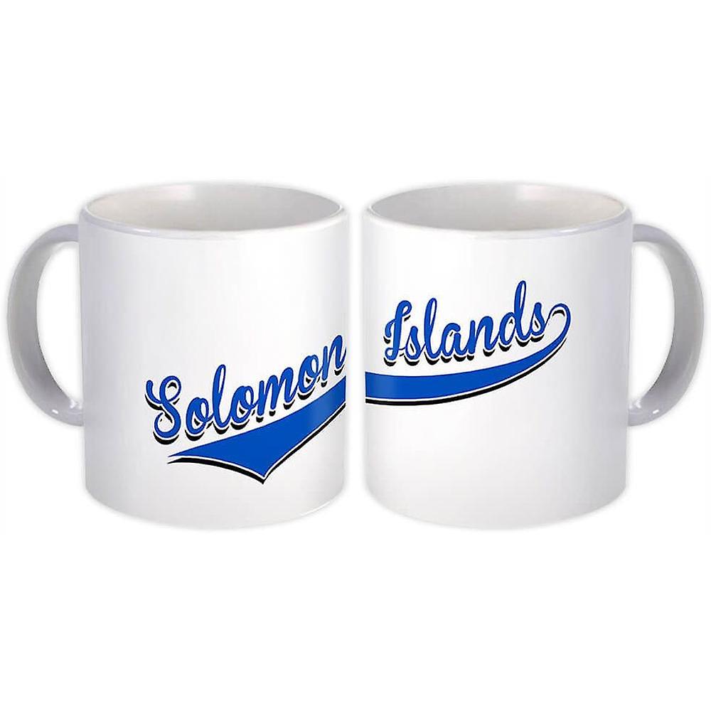 Gift Mug: Solomon Islands Flag