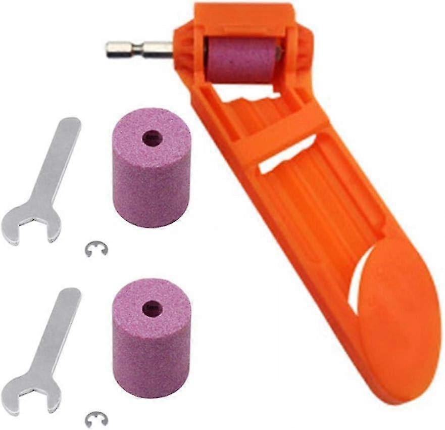 Portable Diamond Drill Bit Sharpening Tool Dit High Hardness Diamond Sharpener Hand Tool (orange)