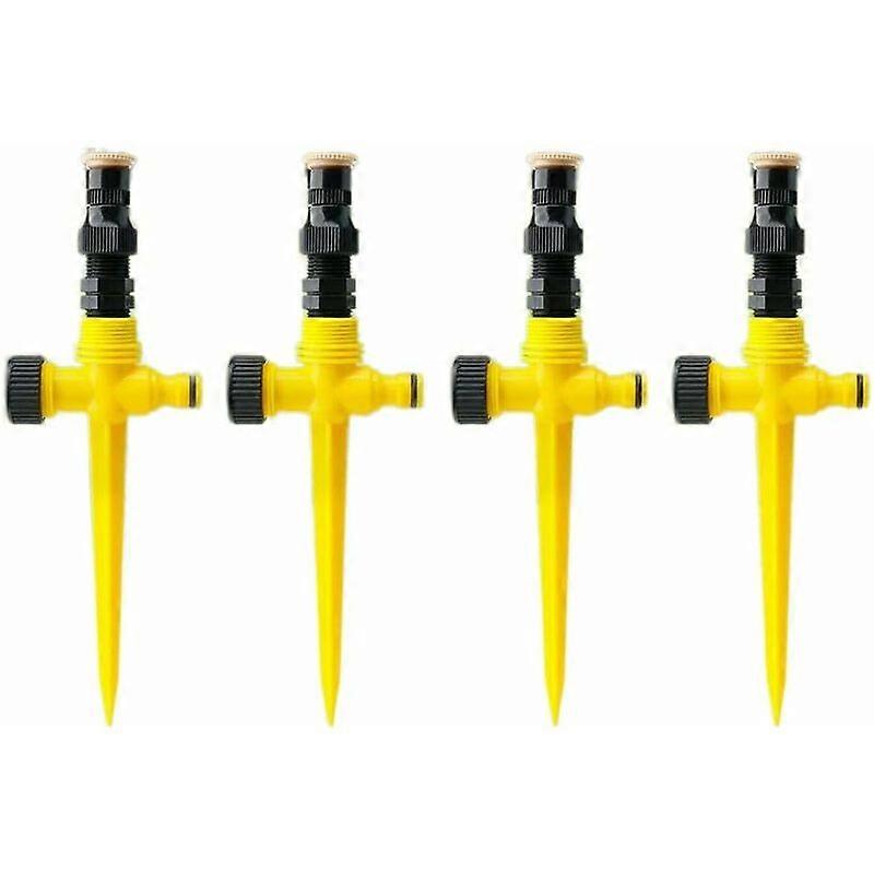 Automatic garden sprinkler 4pcs - 360 rotation - DN15