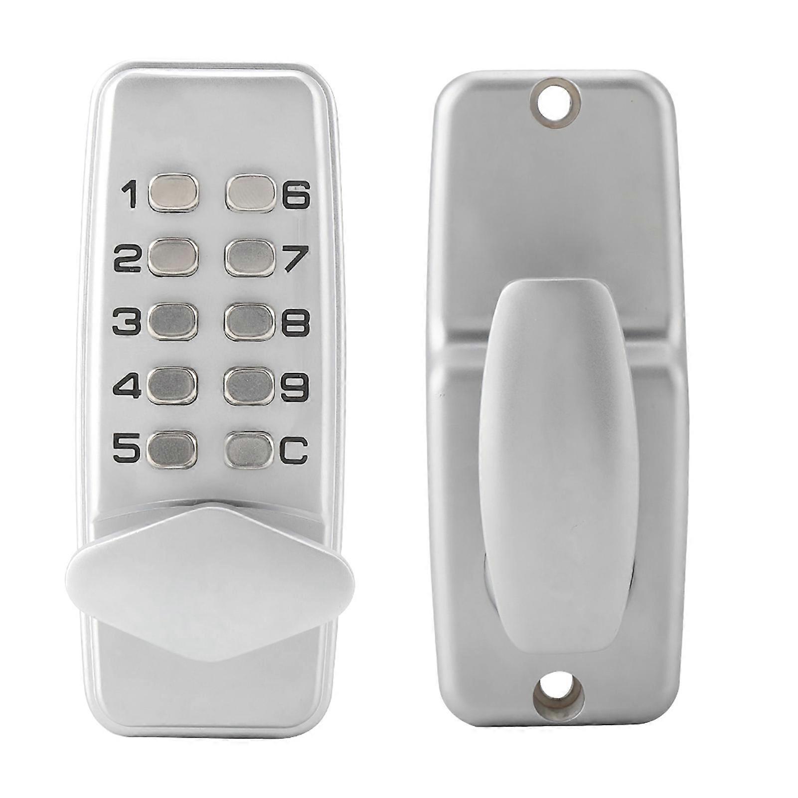 Security Coded Lock Zinc Alloy 2-8 Digit Combination Door Convenient Password